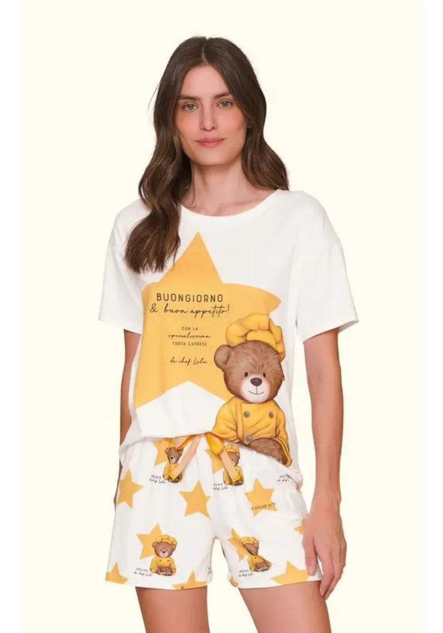 Pijama Curto Speciale Du Chef Lua Luá
