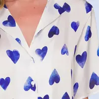 Pijama Aberto Short Feeling Blue Lua Luá  - imagem 1