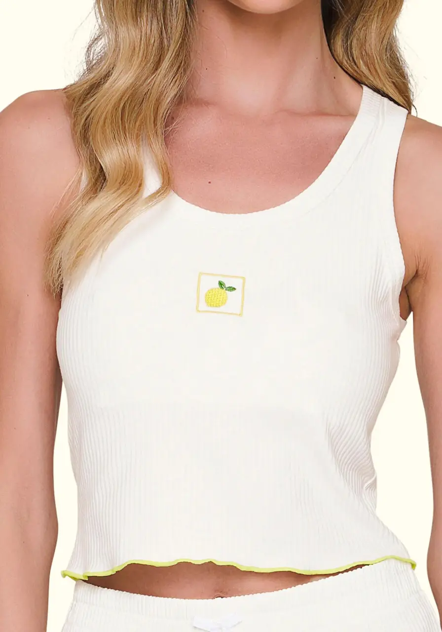 Pijama Regata Shorts Buongiorno Lua Luá 