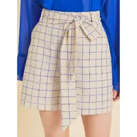 Short Maria Valentina Linhas Com Faixa - imagem 1