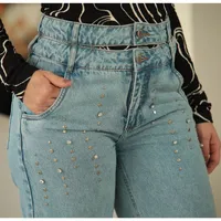 Calça Morena Rosa Jeans Reta Confort Bianca - imagem 3