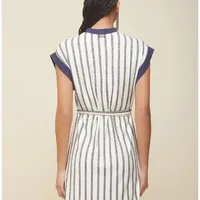 Vestido Morena Rosa Curto Com Faixa - imagem 3