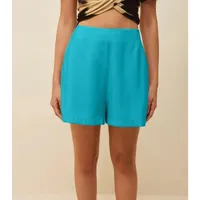 Short Alfaiataria Morena Rosa Azul - imagem 2