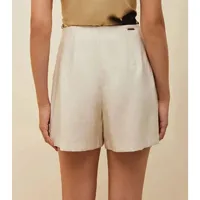 Short Alfaiataria Morena Rosa Bege - imagem 3
