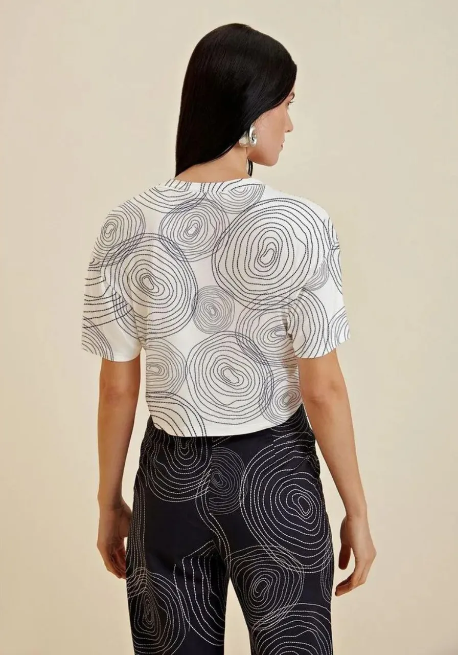 T-shirt Morena Rosa Estampado