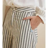 Calça Curve Cós Alto Com Pence - imagem 2