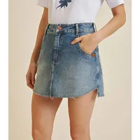 Saia Jeans Curta Five Pockets - imagem 1