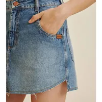 Saia Jeans Curta Five Pockets - imagem 2