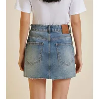 Saia Jeans Curta Five Pockets - imagem 3