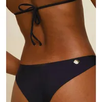 Biquíni Morena Rosa Cortininha Detalhe Metal Preto - imagem 3