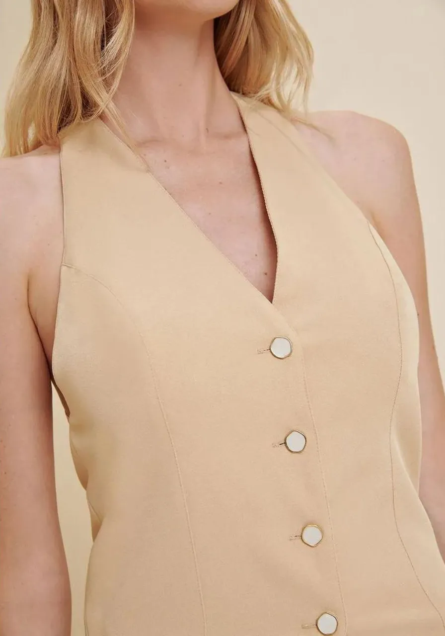 Blusa Frente Única Com Lastex