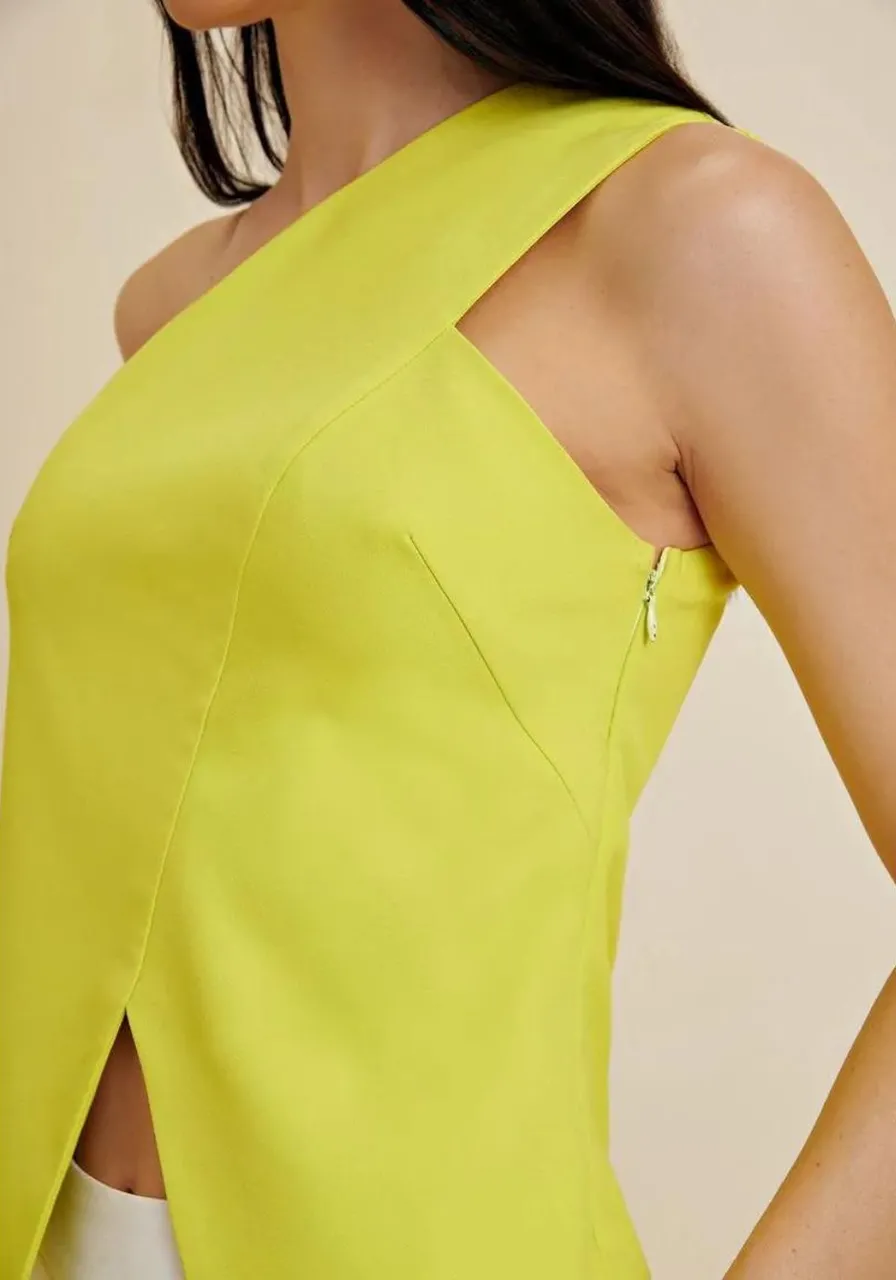 Blusa Morena Rosa Ombro Só Com Zíper