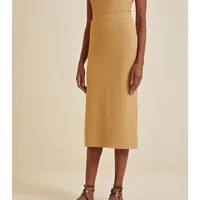 Saia Midi Reta Abertura Atrás - imagem 1