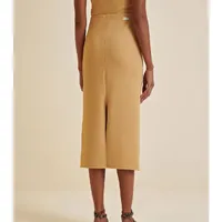 Saia Midi Reta Abertura Atrás - imagem 2