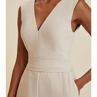 Macacão Morena Rosa Reto Com Faixa - imagem 2