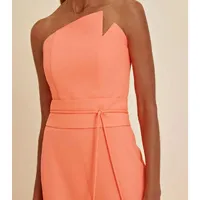 Macacão Morena Rosa Alfaiataria Com Faixa - imagem 2