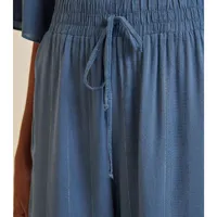 Calça Morena Rosa Reta Com Amarração - imagem 2