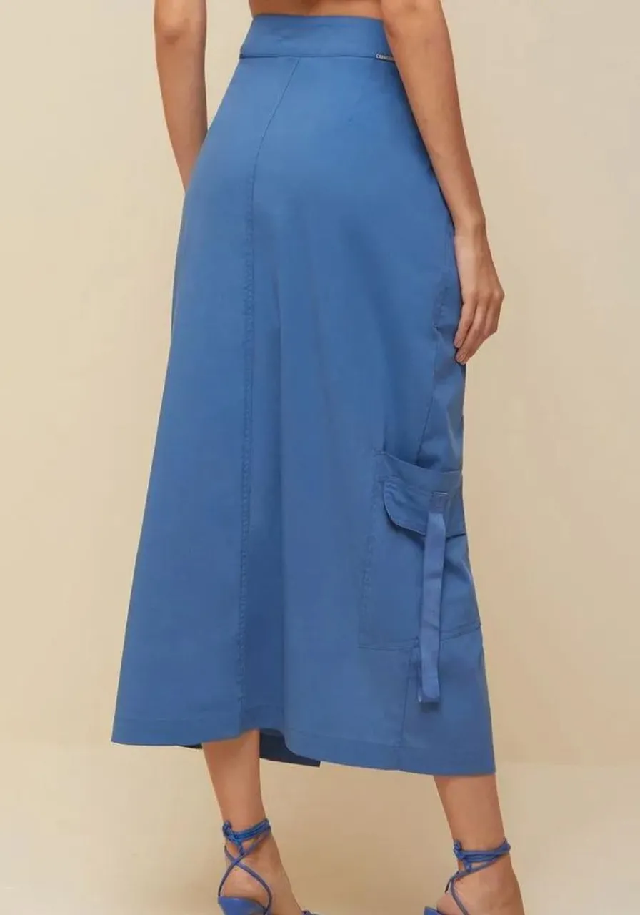 Saia Morena Rosa Longa Cargo 