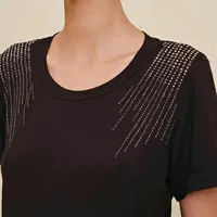 Blusa Morena Rosa Detalhe Aplicações - imagem 2