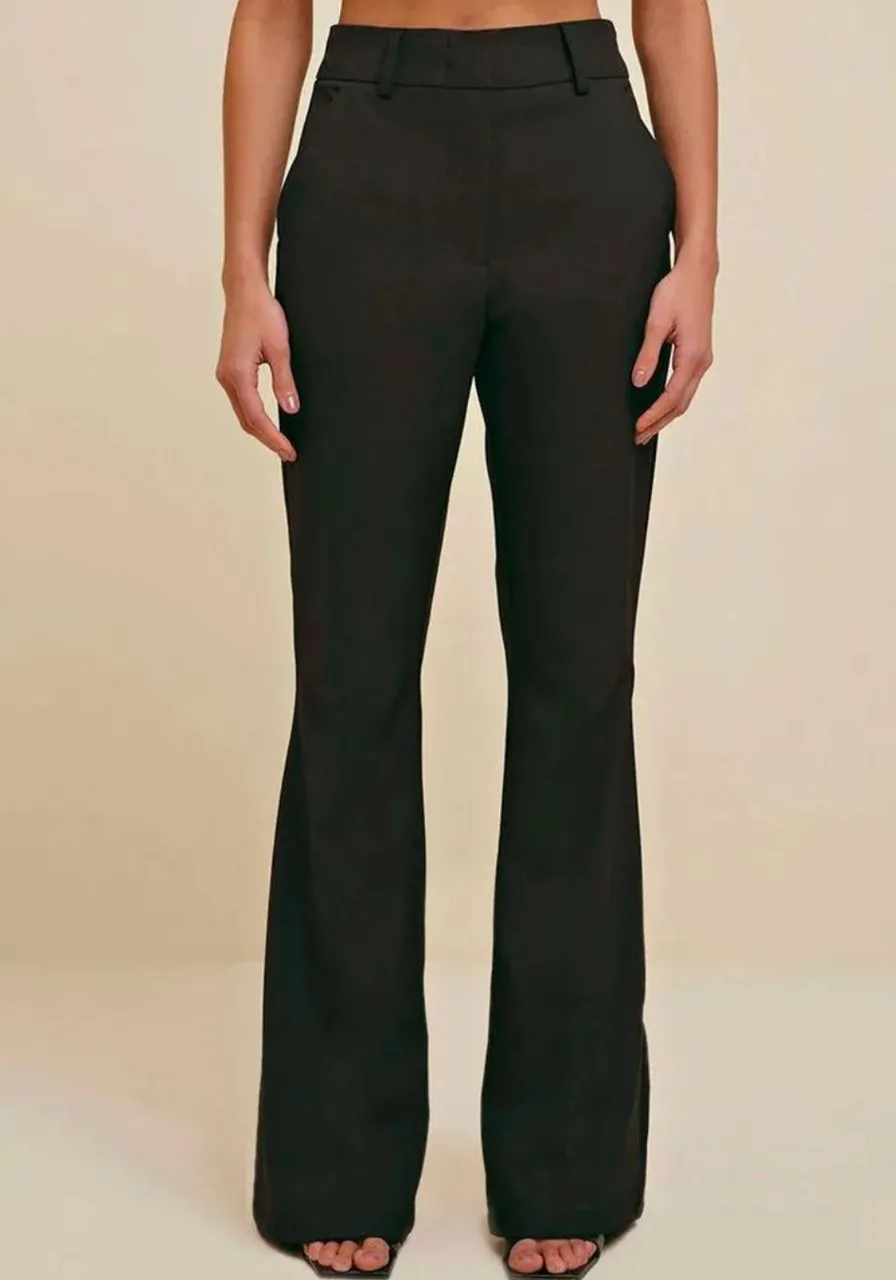 Calça Morena Rosa Boot Cut Preto