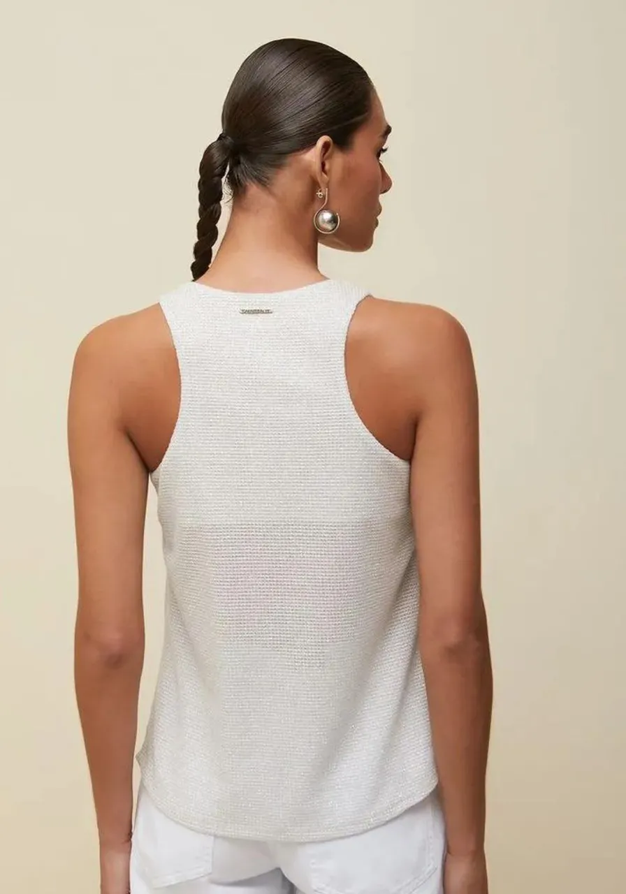 Regata Barra Arredondada Prata