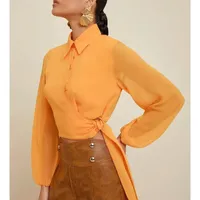 Camisa Morena Rosa Com Faixa E Fivela  - imagem 2