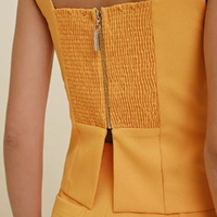 Blusa Morena Rosa Decote V Laranja  - imagem 3