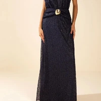 Vestido Solto Decote V Sem Manga Longo Morena Rosa Ref 15062 - imagem 3