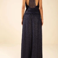 Vestido Solto Decote V Sem Manga Longo Morena Rosa Ref 15062 - imagem 1