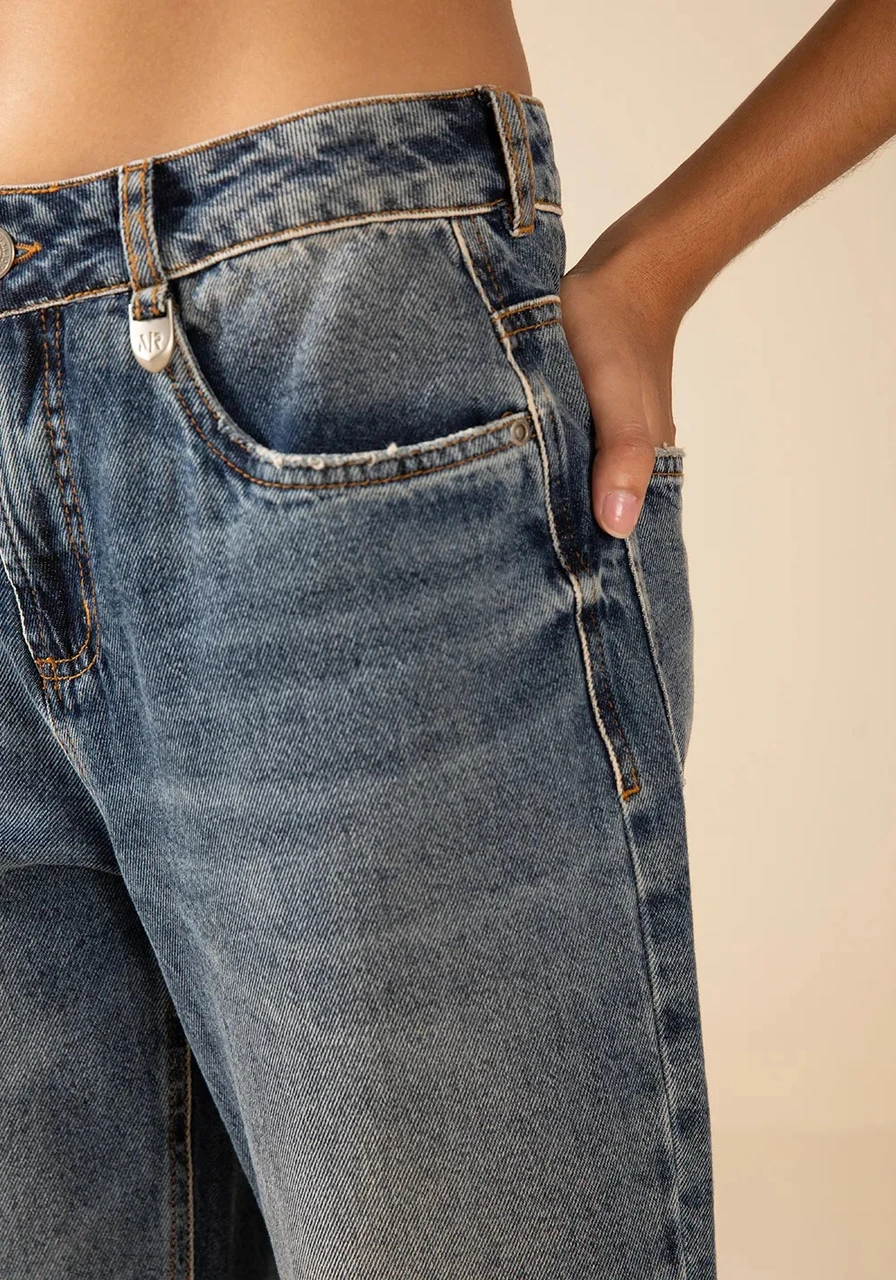 Calça Mom Alta Morena Rosa Ref 14725