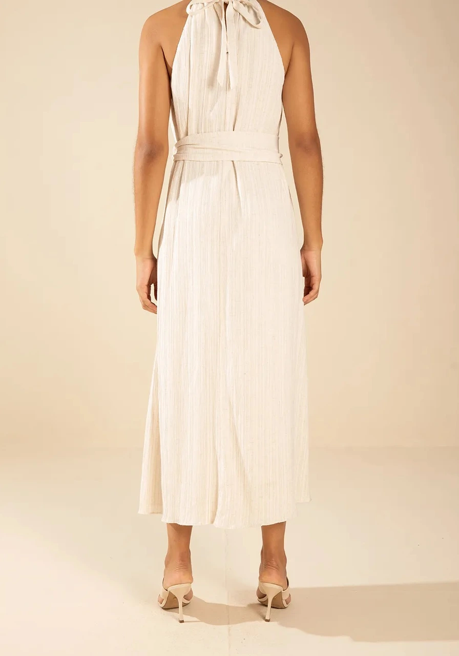 Vestido Solto Decote Off White Morena Rosa Ref 15895