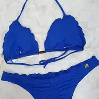 Biquíni Cortininha Detalhe Passante Morena Rosa Ref 10646 - imagem 1