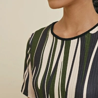 Blusa Decote Redondo Estampada - imagem 1