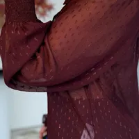 Blusa solta decote V  manga longa Morena Rosa Ref 13228 - imagem 6