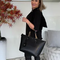 Blusa Solta Gola Alta Manga Curta Padrão Morena Rosa Ref 13232 - imagem 3