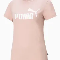 Camiseta Essentials ESS Logo Puma Rosa Claro - imagem 1