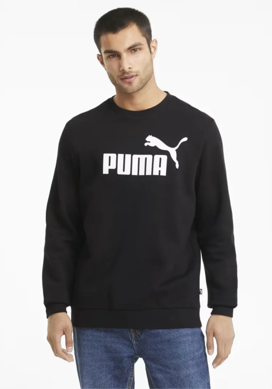 Blusão ESS Logo Crew Preto