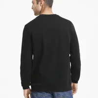 Blusão ESS Logo Crew Preto - imagem 2