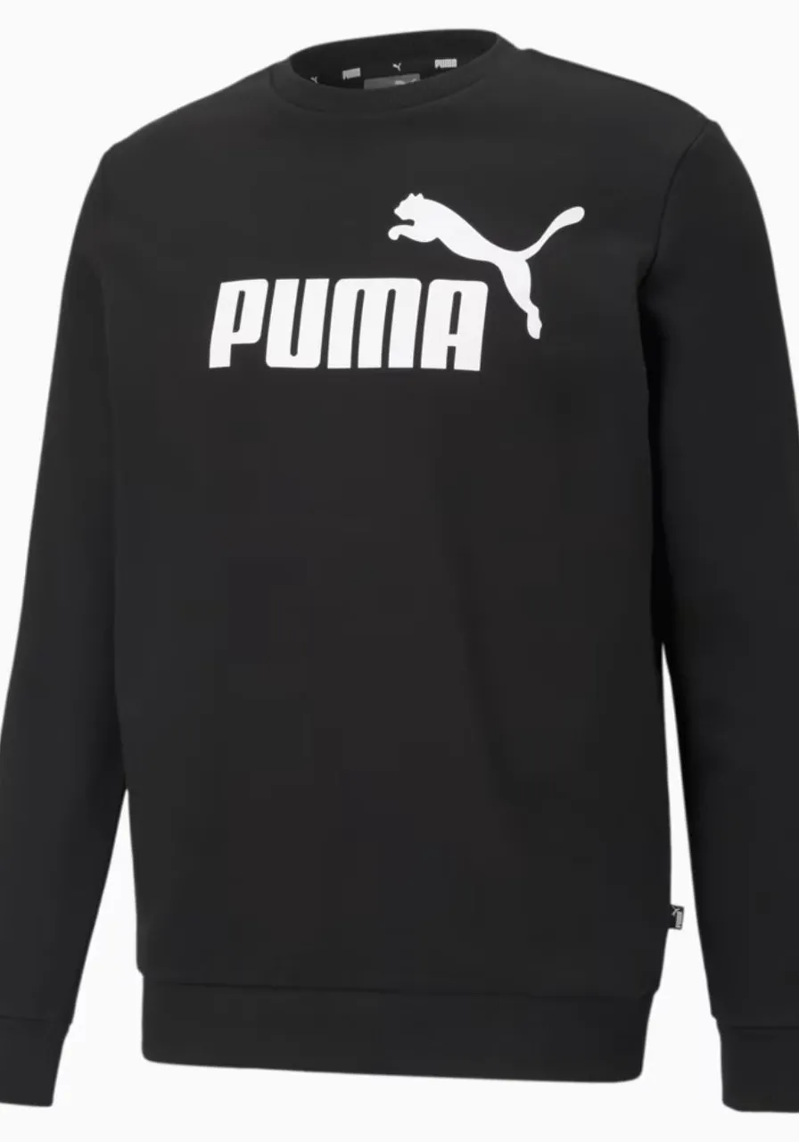 Blusão ESS Logo Crew Preto