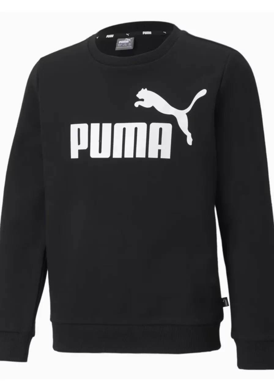 Blusão Moletom ESS Big Logo Crew Preto