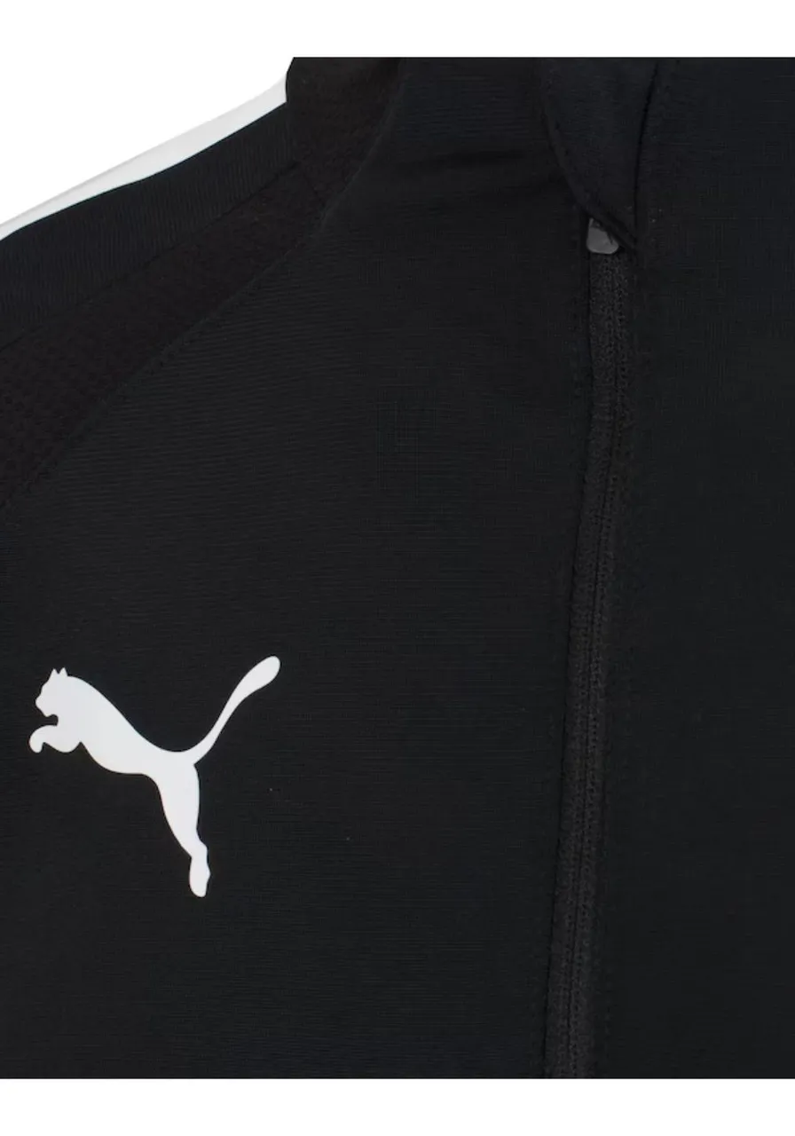 Jaqueta Teamliga 1/4 Zip Top Puma Black