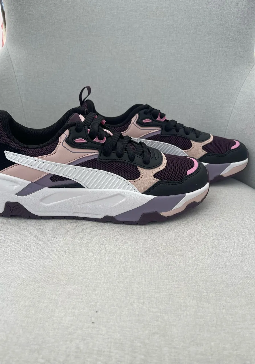 Tênis Puma White Black Mauve Mist Ref 14088