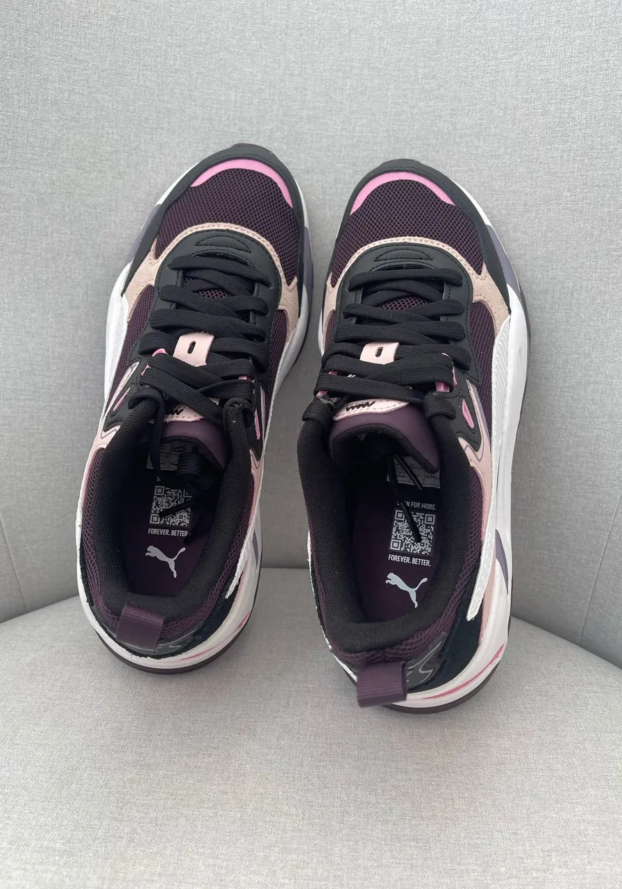 Tênis Puma White Black Mauve Mist Ref 14088