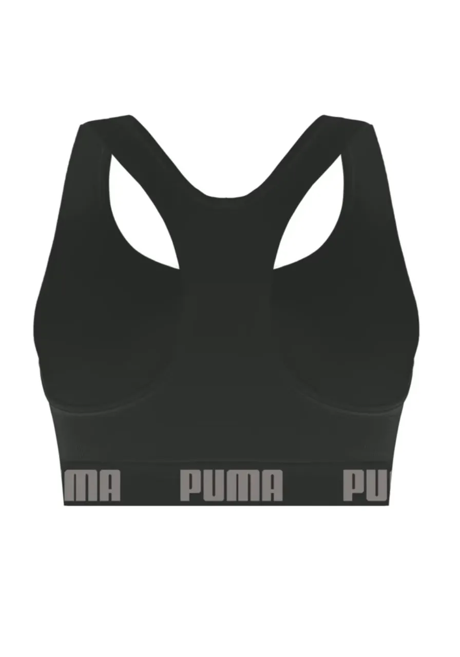 Top Sem Costura Puma Preto