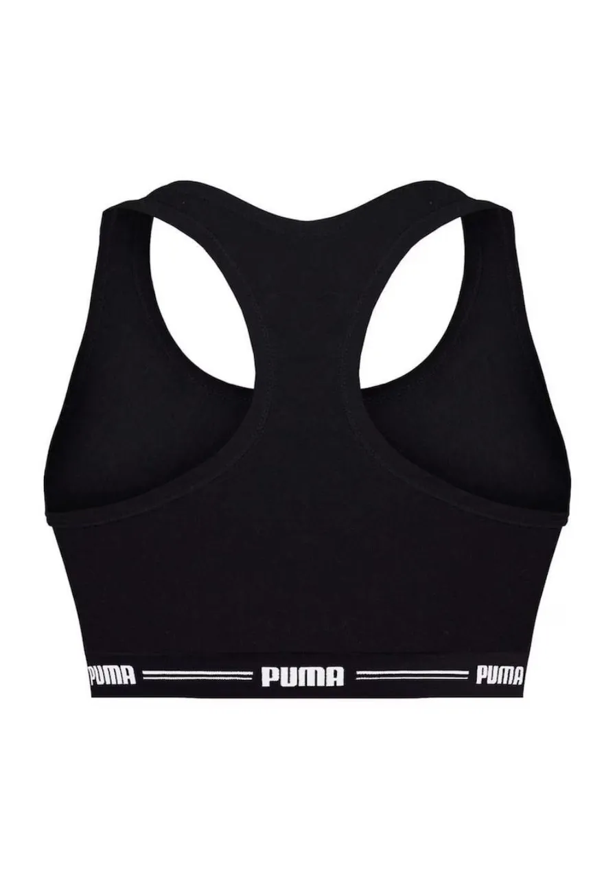 Top Nadador Puma Cotton Preto