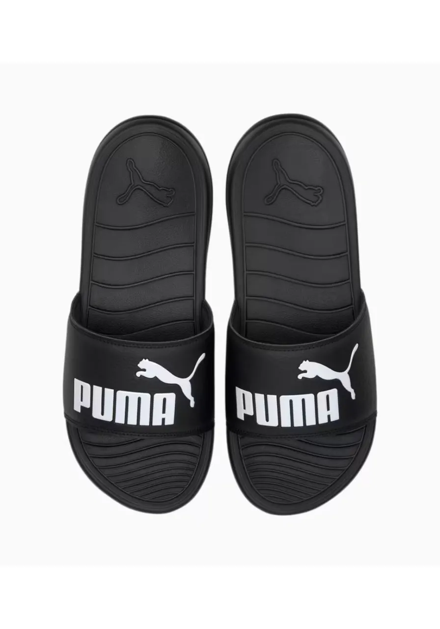 Chinelo Pop Cat Slide Puma Preto