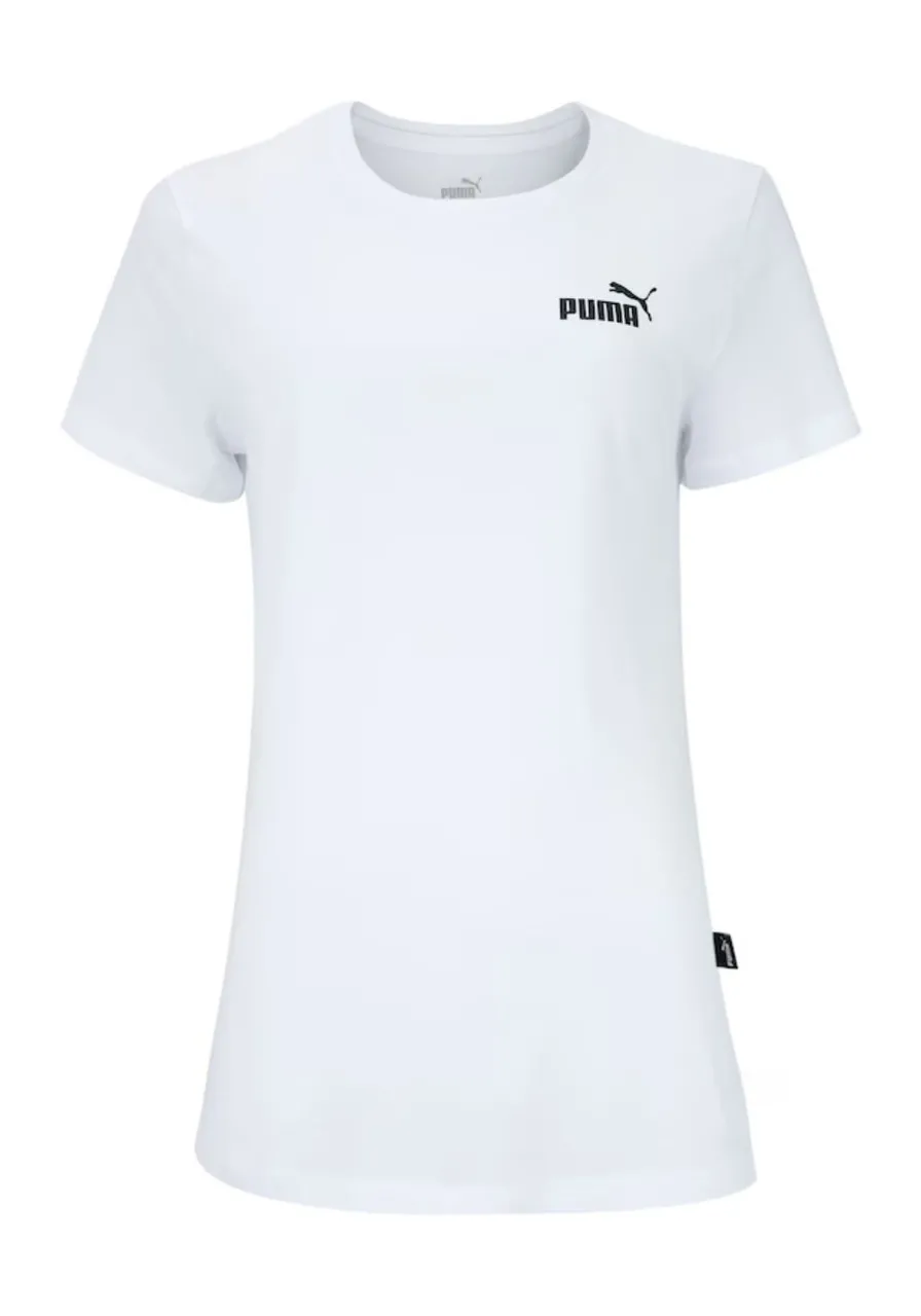 Camiseta Ess Smal Logo Puma Branco