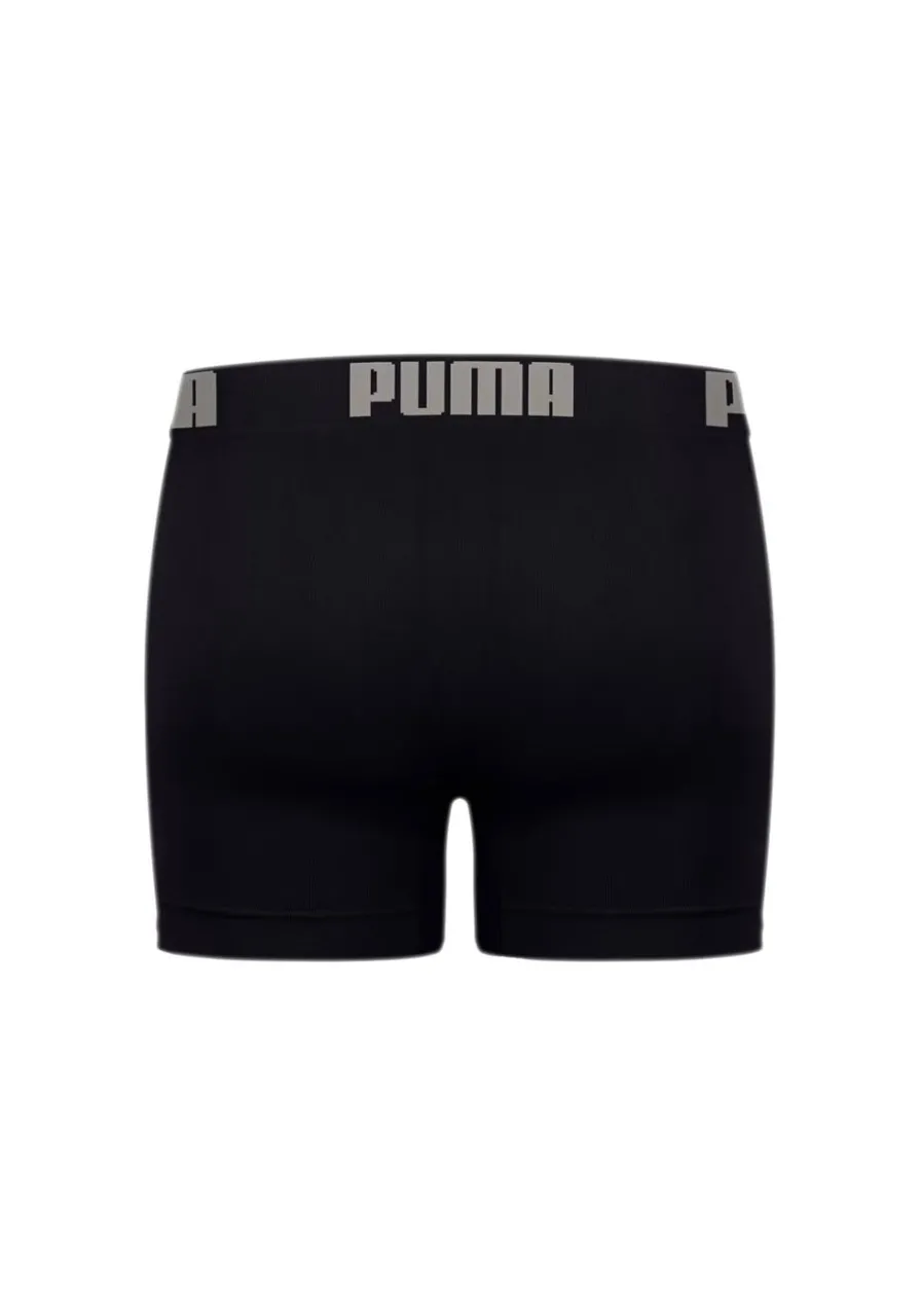 Cueca Boxer Sem Costura Puma Preto