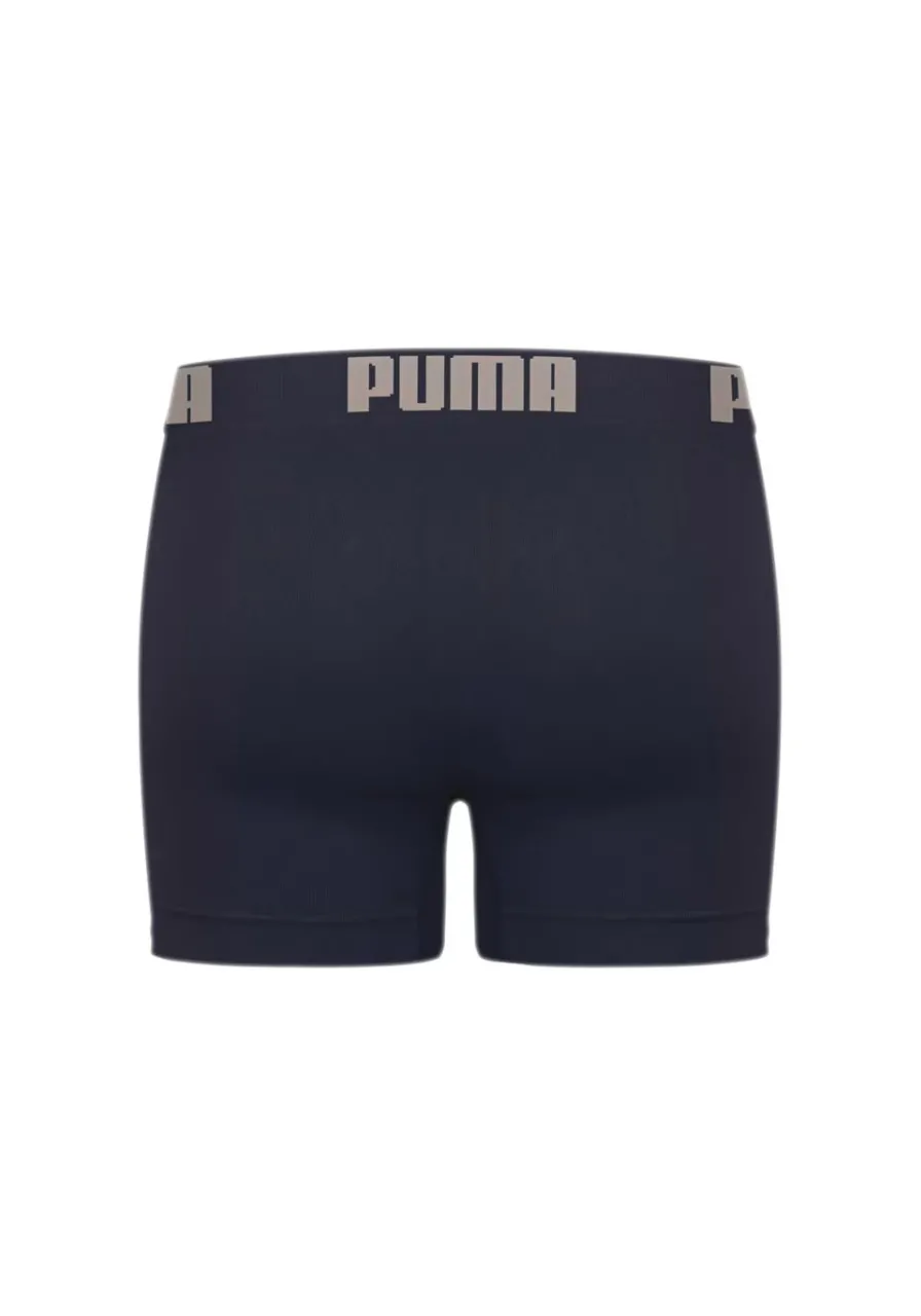 Cueca Boxer Sem Costura Puma Marinho