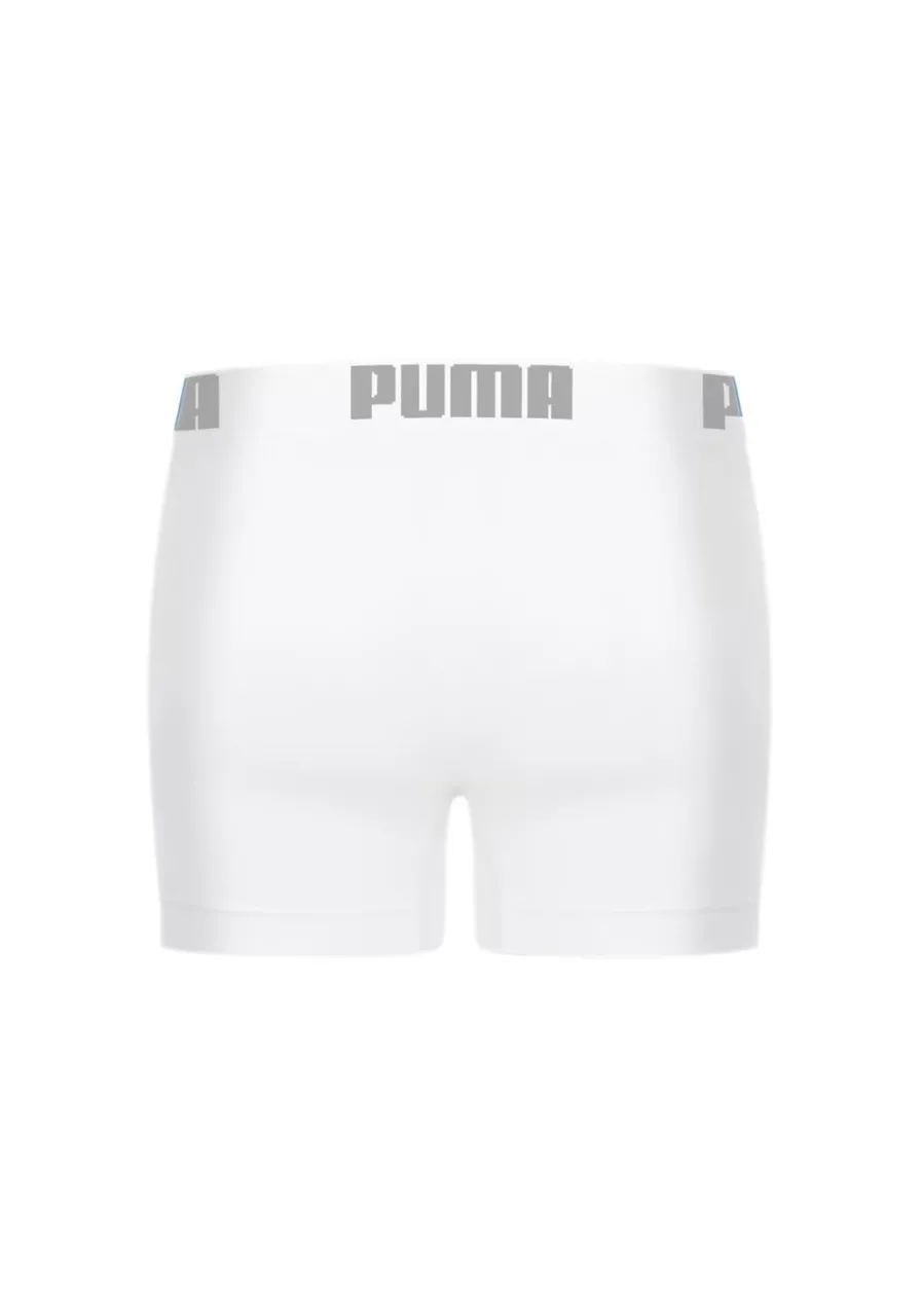 Cueca Boxer Sem Costura Puma Branco